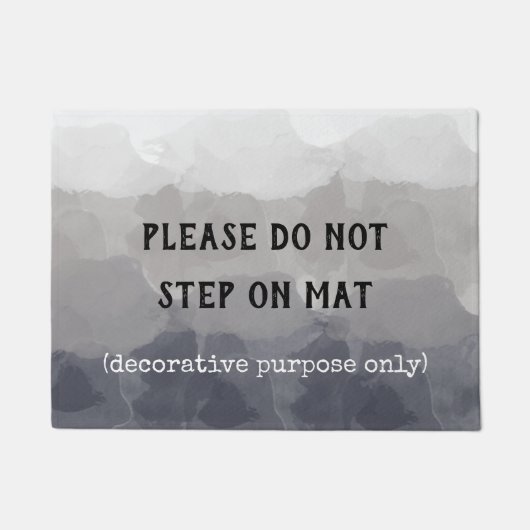 Funny gaat niet alleen over het massale decoratiev deurmat (Voorkant)