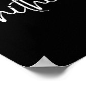 Funny Gag Gift Head Joke Saying Sarcastic Idea Hea Poster (Hoek)