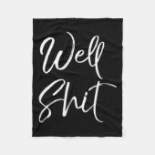 Funny Gag Gift Sarcastic Profanity Quote Saying We Fleece Deken (Voorkant)