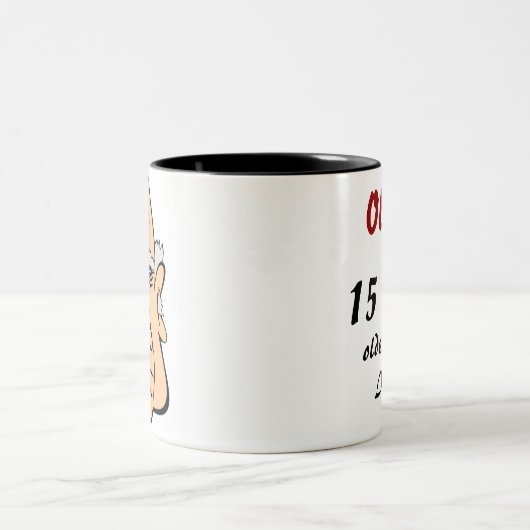 Funny Gag Quotting Mok mokken - Gepersonaliseerd (Center)