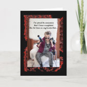 Funny Gal en 1e artikel op bucket list Kaart (Voorkant)