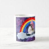 Funny Galaxy Rainbow Princess Skateboard Cat Mok (Center)