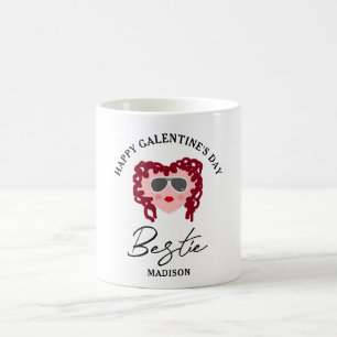 Funny Galentine Girl Friendship Heart Valentijnse Koffiemok