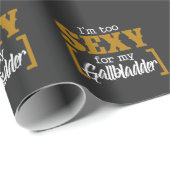 Funny Gallblaas Surgery Recovery Cadeaupapier (Rol Hoek)