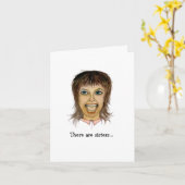 Funny Gal's zuster is beste vriend Kaart (Gele Bloem)