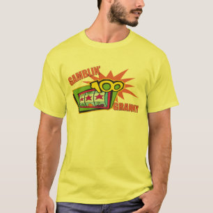 Funny Gambling Granny T-shirts Gifts