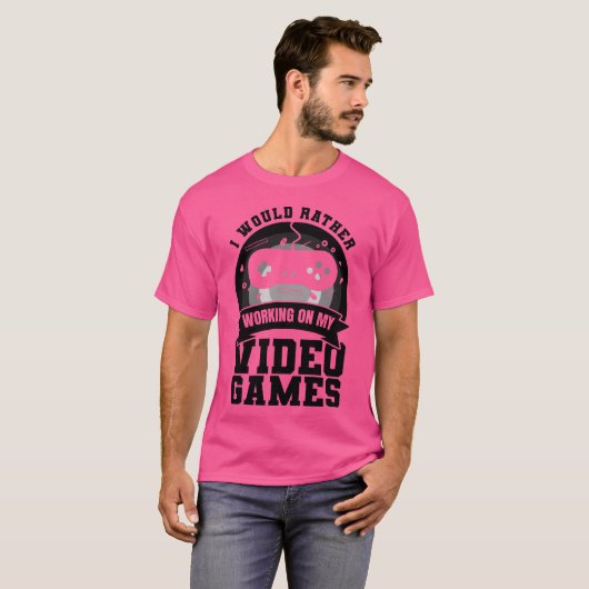 Funny Game Dev family T-shirt (Voorkant volledig)