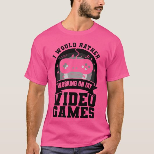 Funny Game Dev family T-shirt (Voorkant)