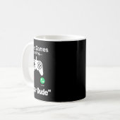Funny Gamer Call Screen – “later Dude” Controller Koffiemok (Voorkant links)
