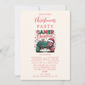 Funny Gamer Christmas Kaart (Voorkant)