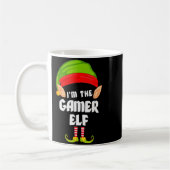 Funny Gamer Elf Matching Family Group Pj Christmas Koffiemok (Links)