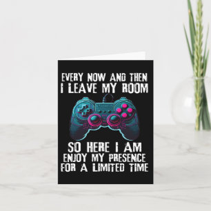 Funny Gamer Gezegden voor Boys Tiener Videogame Ga Kaart