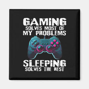 Funny Gamer Gezegden voor Boys Tiener Videogame Ga Magneet