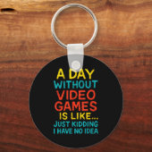 Funny Gamer Graphic Tee Men Boys Teens Video Gamin Sleutelhanger (Voorkant)