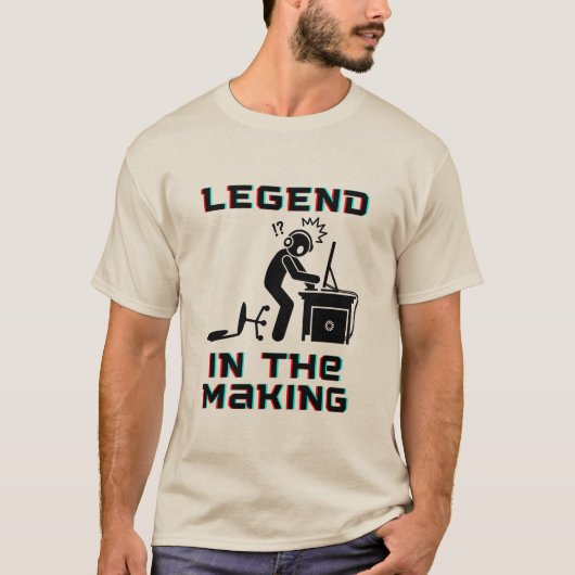 Funny Gamer Meme Tee for Gaming Lovers T-shirt (Voorkant)