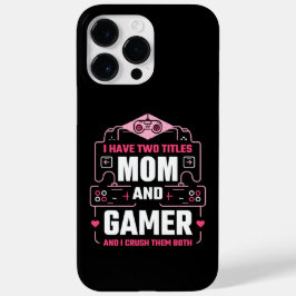 FUNNY GAMER MOM iPhone case
