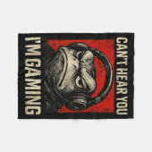 Funny Gamer Mpy Frog Art Men Women Boys Video Gami Fleece Deken (Voorkant (Horizontaal))