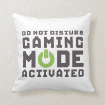 Funny Gamer Pillow voor Video Games Geek Gaming Pr