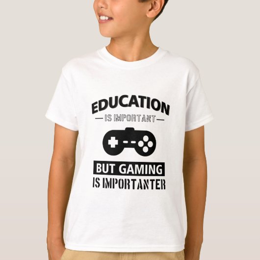 Funny Gamer T-shirt (Voorkant)