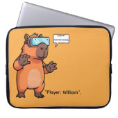 Funny Gamer Tablet Case – Personalized (Voorkant)