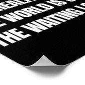 Funny Gamer The Game Is Reality Waiting Lobby Vide Poster (Hoek)