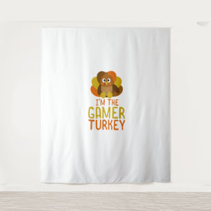 Funny Gamer Turkey Family Matching Thanksgiving Wandkleed