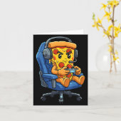 Funny Gamer Zza Gaming Video Game Enthusiast Boys Kaart (Gele Bloem)