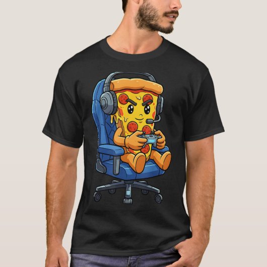 Funny Gamer Zza Gaming Video Game Enthusiast Boys T-shirt (Voorkant)