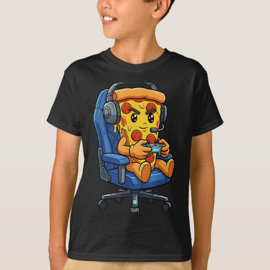 Funny Gamer Zza Gaming Video Game Enthusiast Boys  T-shirt (Voorkant)
