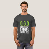 Funny Gamers T-shirt voor Gaming Geeks (Voorkant volledig)