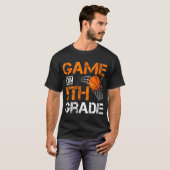 Funny Games op de eerste dag van de vijfde klas T-shirt (Voorkant volledig)