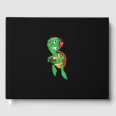 Funny Gaming Angry Zee Turtle Pplay Video Games Gastenboek (Voorkant)