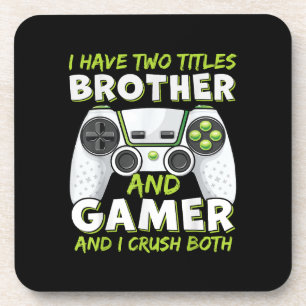 Funny Gaming Boys Girls Mannen Gamer Video Game Bier Onderzetter