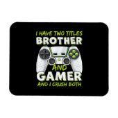 Funny Gaming Boys Girls Mannen Gamer Video Game Magneet (Horizontaal)
