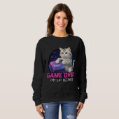 ​Funny Gaming Cat Gamer Gift - My Cat Decided Game Trui (Voorkant volledig)
