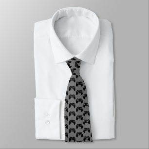 Funny gaming console neck tie for gamer stropdas