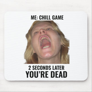 Funny Gaming Meme Mouse Pad Screaming Face Muismat