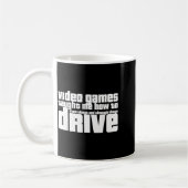 Funny Gaming New Driver Video Game Driving Instruc Koffiemok (Links)