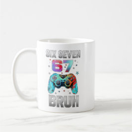 Funny Gaming Six Seven 67 Bruh Birthday Boy Gift  Koffiemok