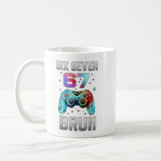 Funny Gaming Six Seven 67 Bruh Birthday Boy Gift Koffiemok