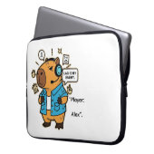 Funny Gaming Tablet Case – Lag Is My Enemy Design (Voorkant Links)