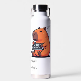 Funny Gaming Thermos – Capybara Retro Style Waterfles