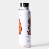 Funny Gaming Thermos – Capybara Retro Style Waterfles (Rechts)