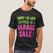 Funny Garage Sale T-Shirt, Neon T-shirt (Voorkant)