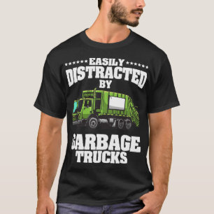 Funny Garbage Trucks Design Kinder Mannen Women Tr T-shirt