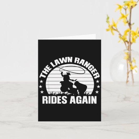 Funny Garden And Mow Fields Sayings The Lawn Range Kaart (Gele Bloem)