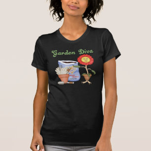 Funny Garden Diva T-shirt