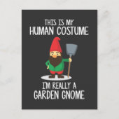 Funny Garden Gnome Gardening Gnomies Enthusiast Briefkaart (Voorkant)