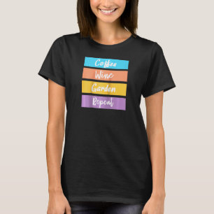 Funny Garden Herhaal Gardening Life Love Planten R T-shirt