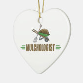 Funny Garden Landscaping Keramisch Ornament (Links)